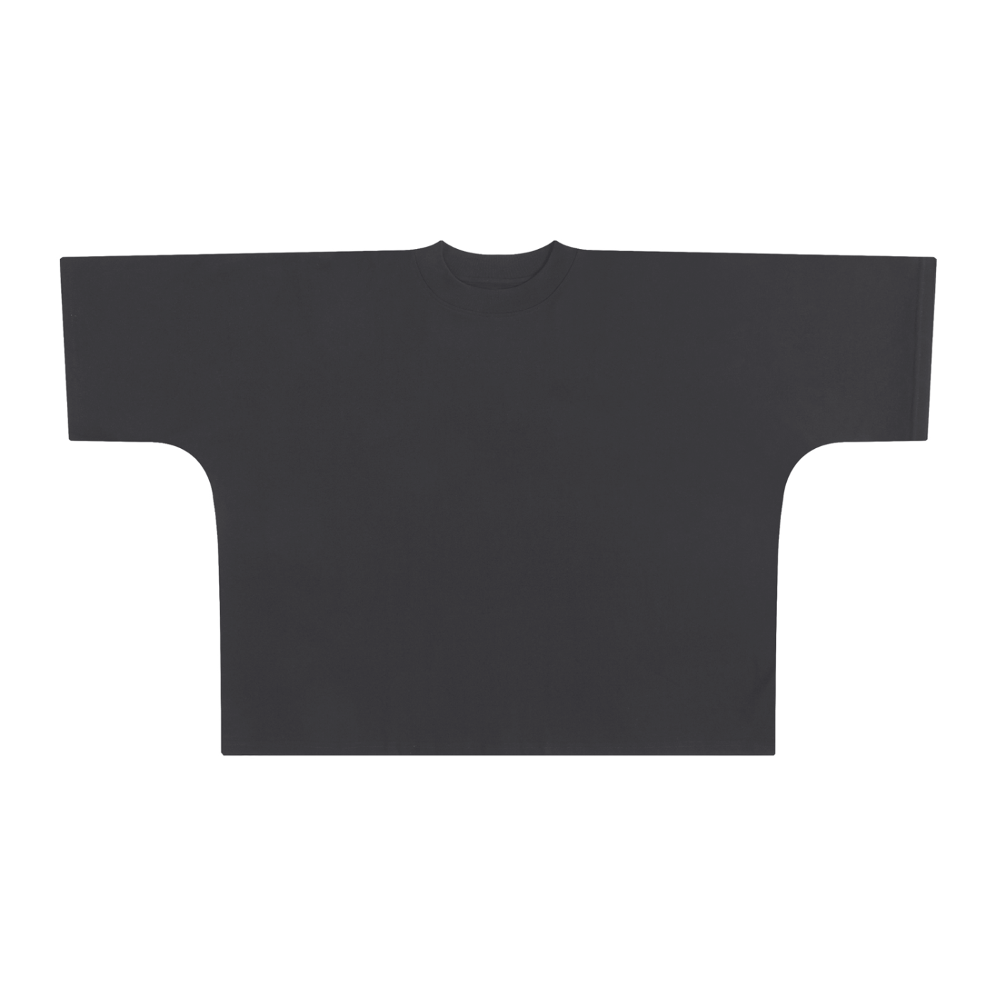 Oversize One-piece Pattern Cut Boxy Tee