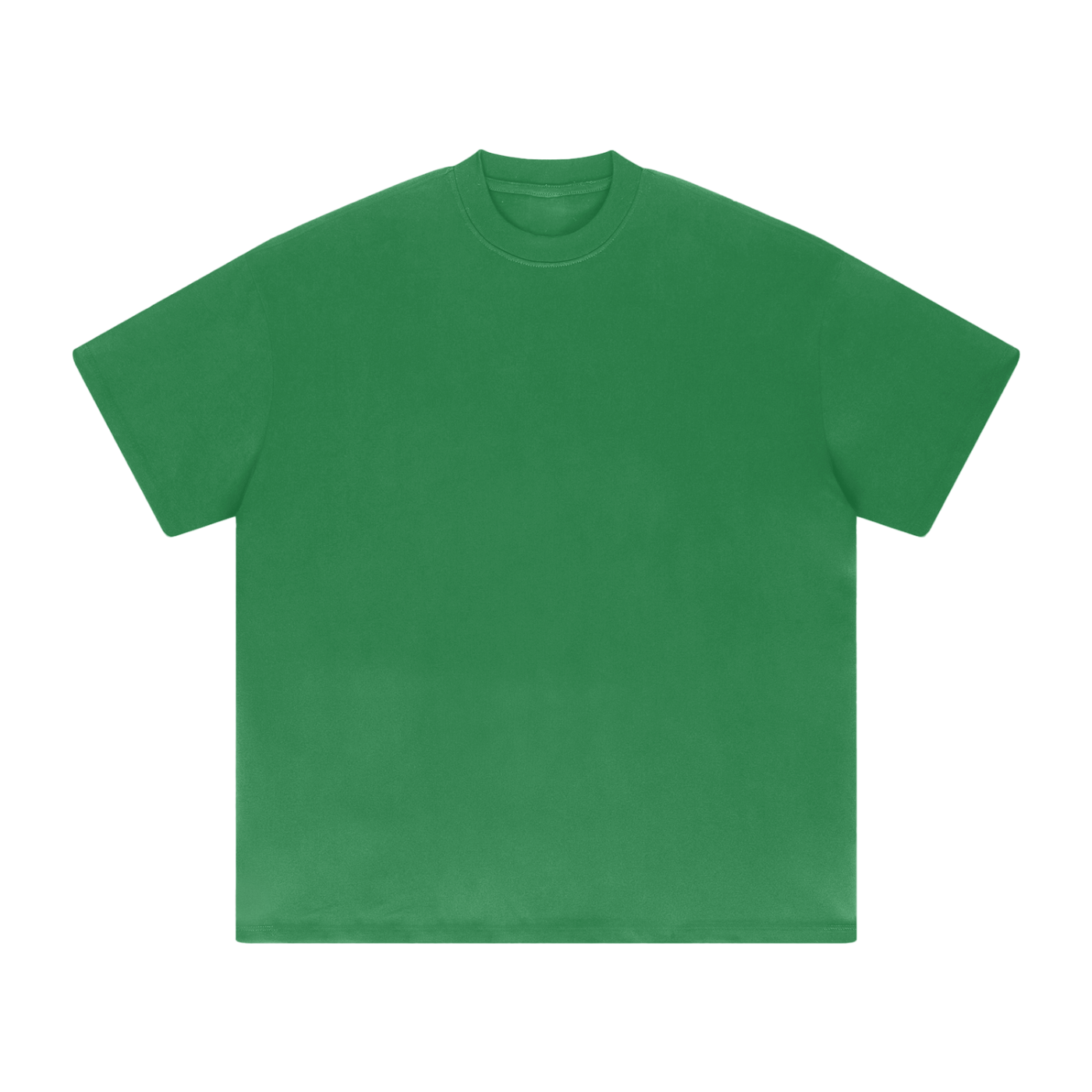 Streetwear Unisex 425G Heavyweight Solid Color Drop Shoulder Loose T-shirt