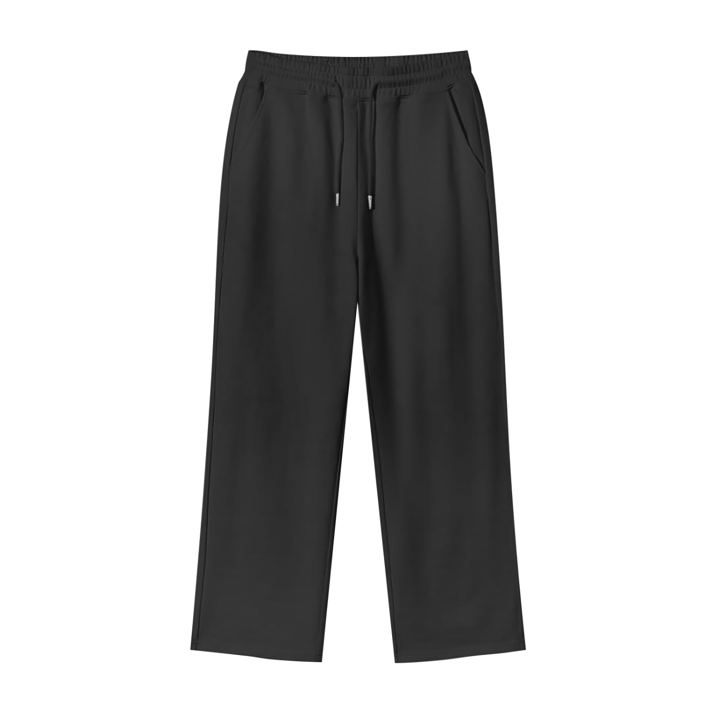 Unisex Fleece Straight Wide Leg Jogger