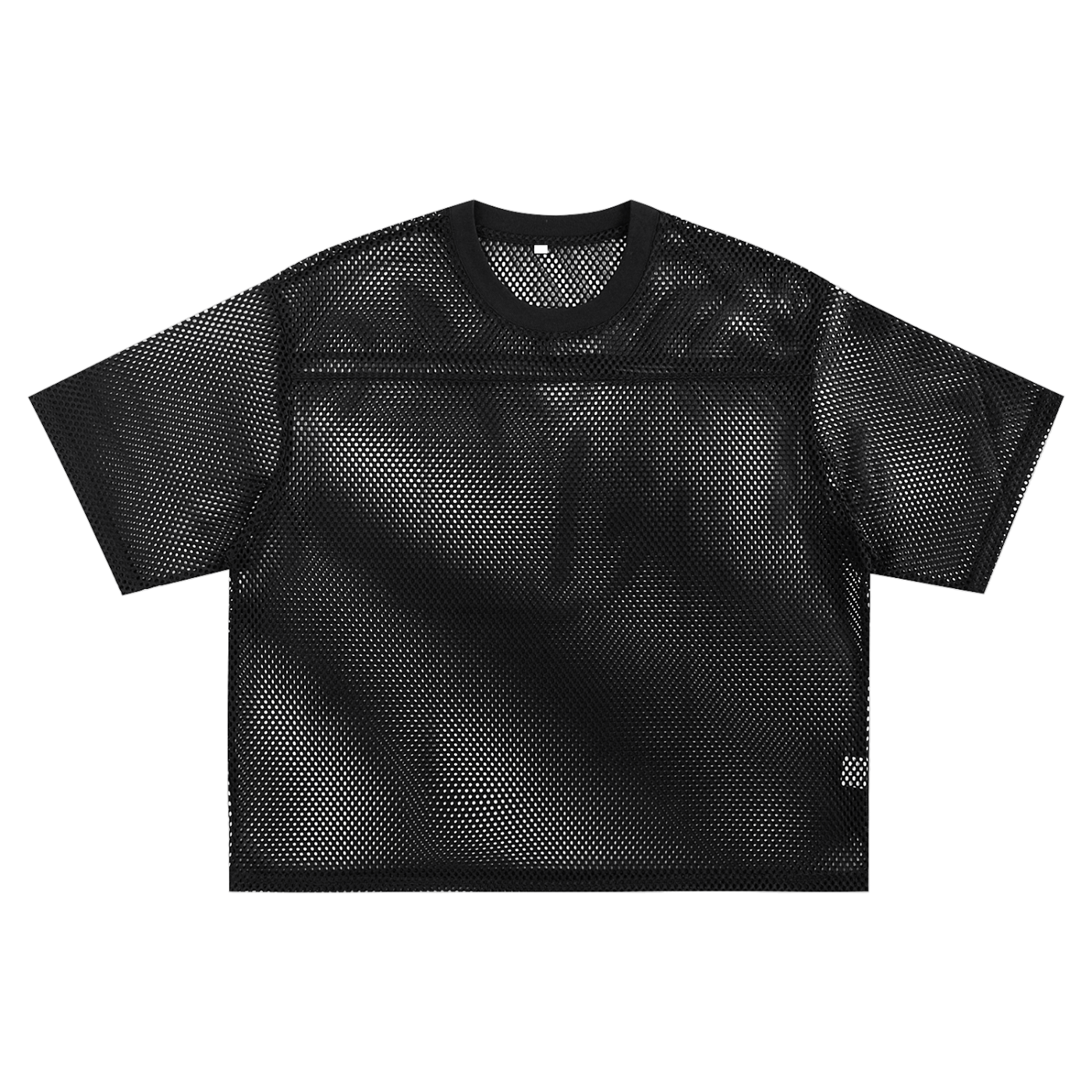 See-through Boxy Net T-shirt