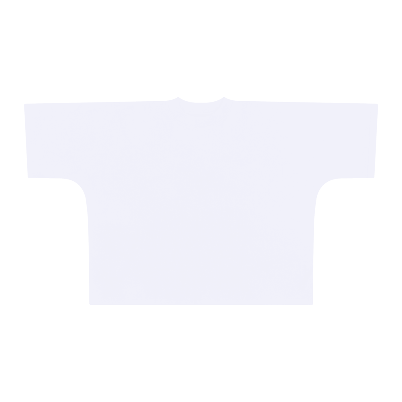 Oversize One-piece Pattern Cut Boxy Tee