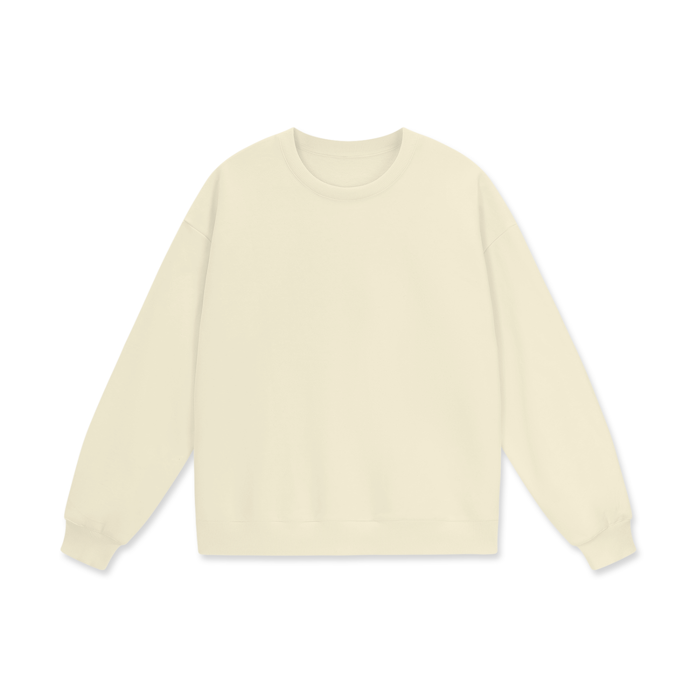 Streetwear Unisex Heavyweight Drop Shoulder Oversized Fleece Sweatshirt