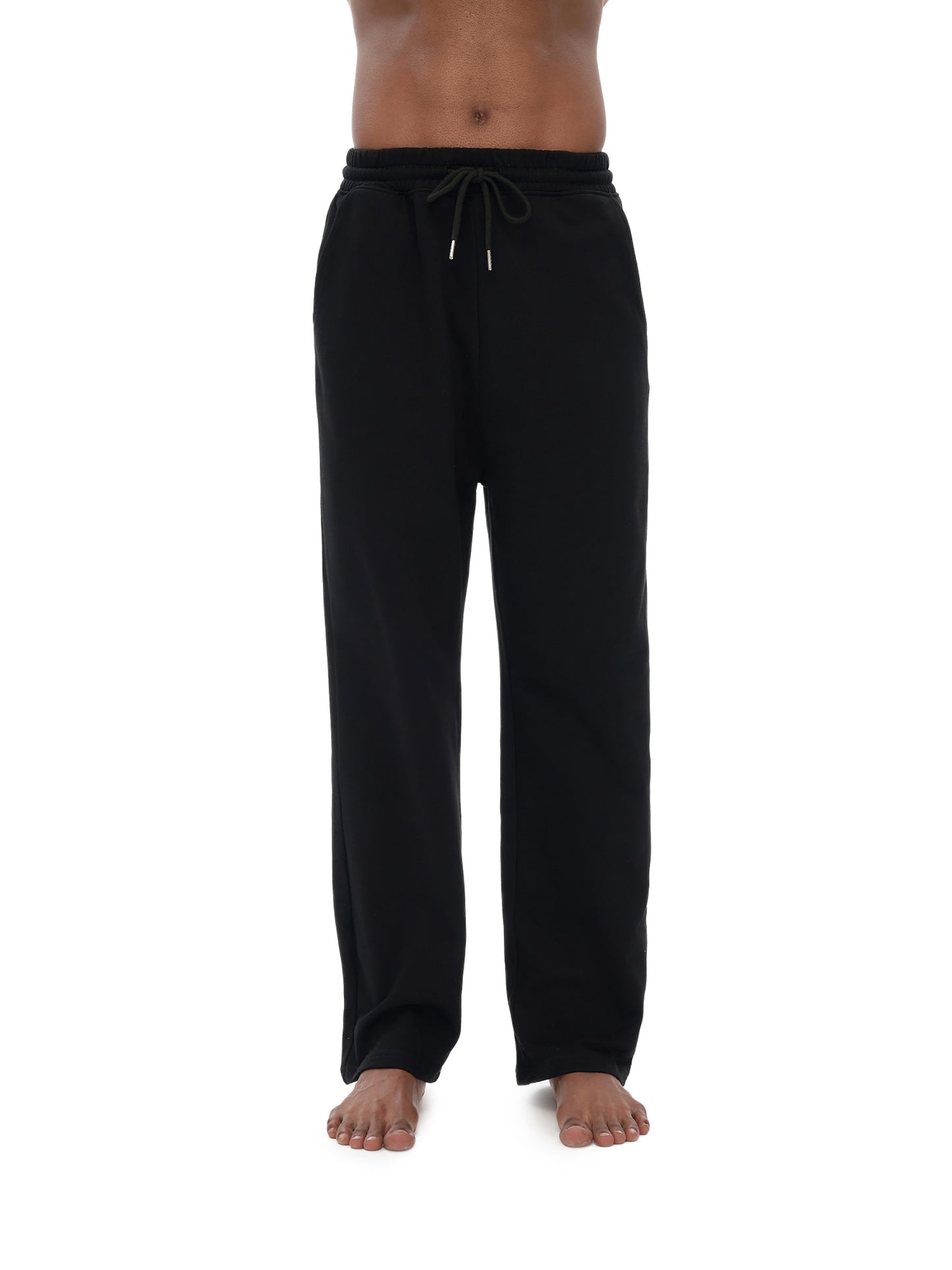 Unisex Fleece Straight Wide Leg Jogger