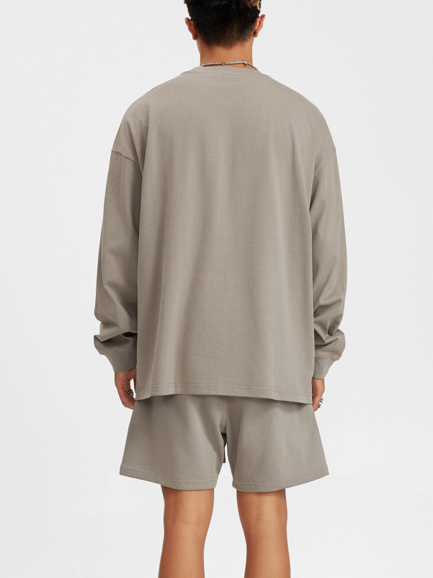 Streetwear Unisex Cotton Long Sleeve Tee