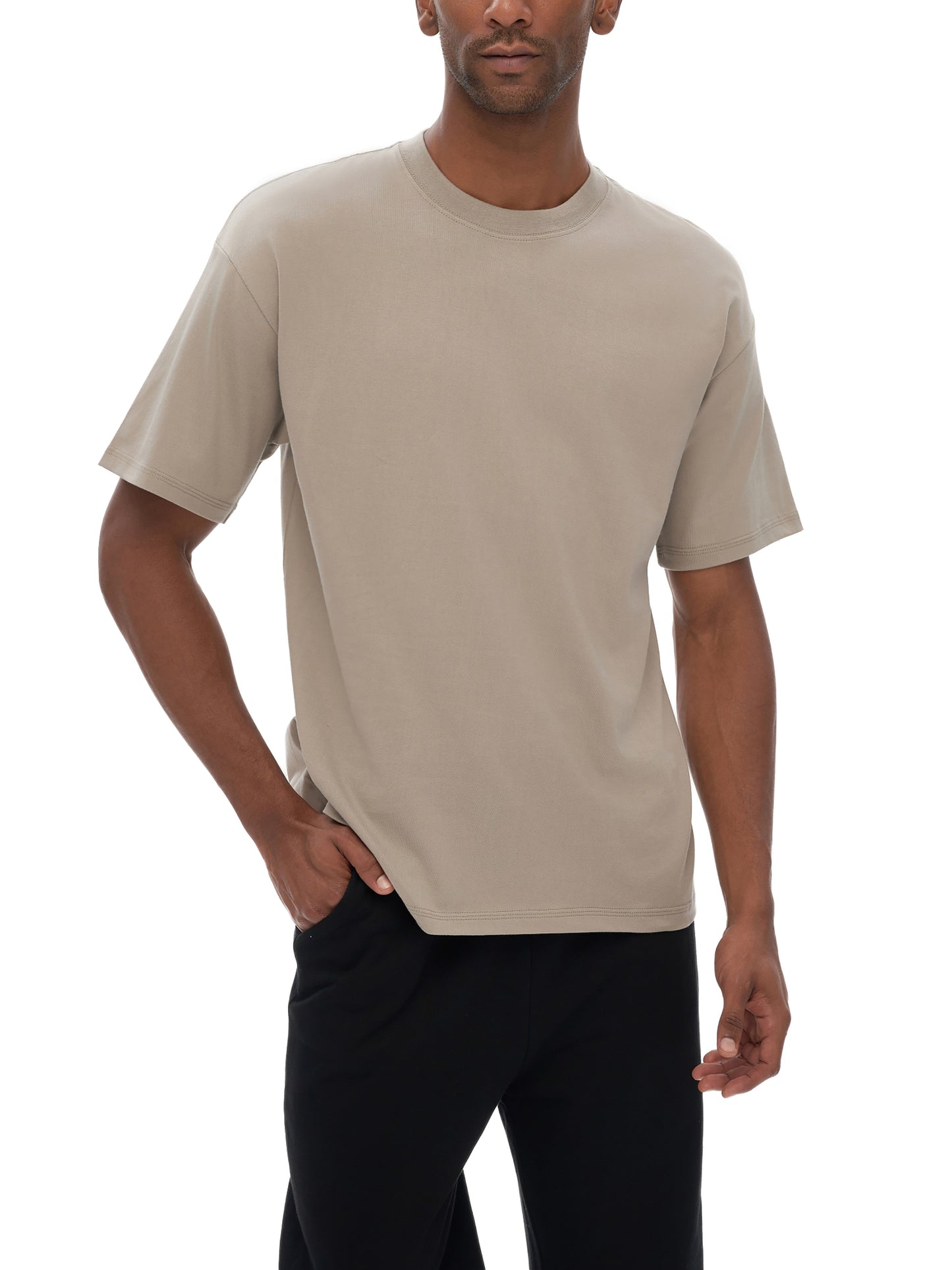 Simple Drop Shoulder T-Shirt