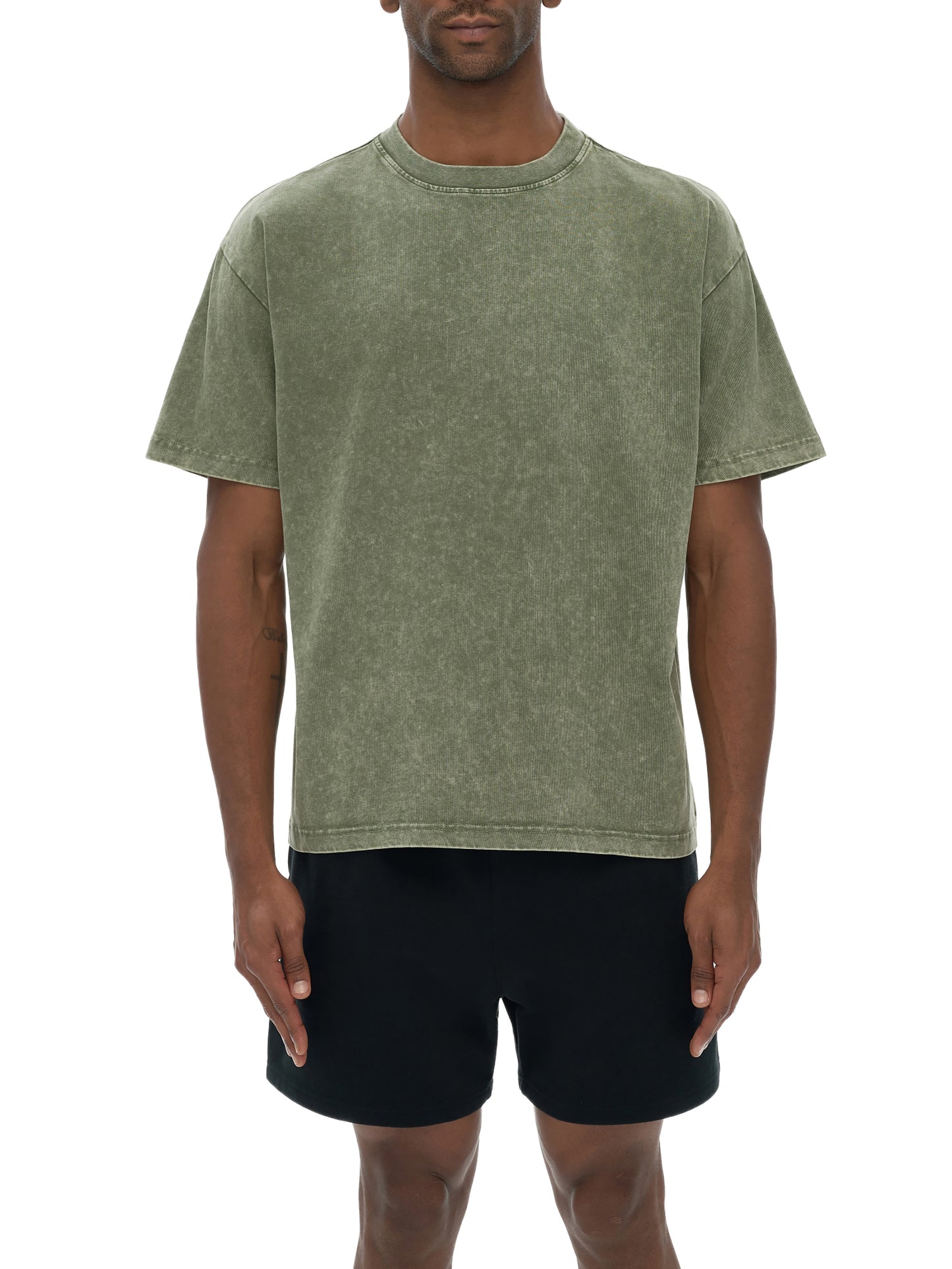 Heavyweight Oversize Acid Wash Tee