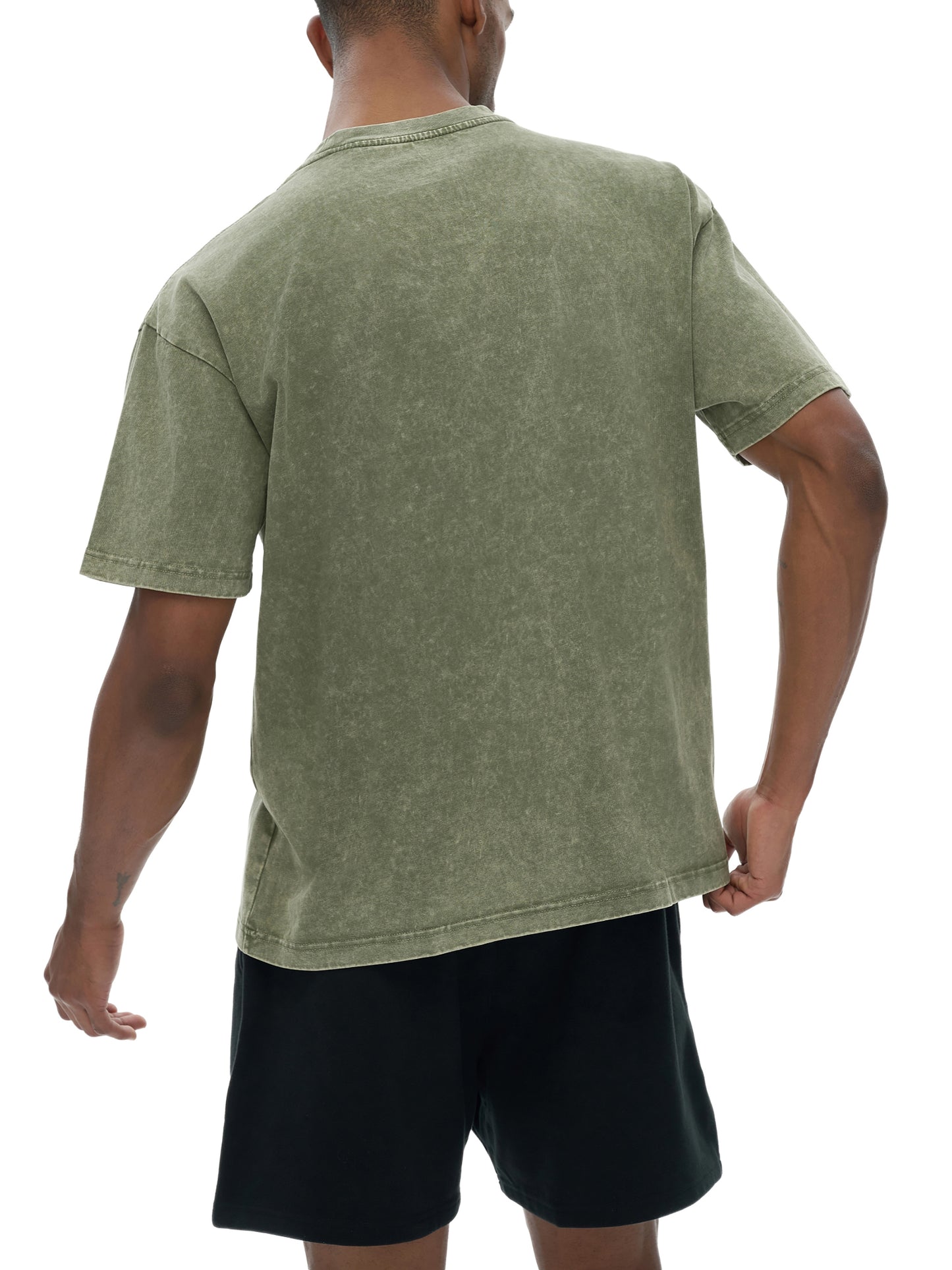 Heavyweight Oversize Acid Wash Tee