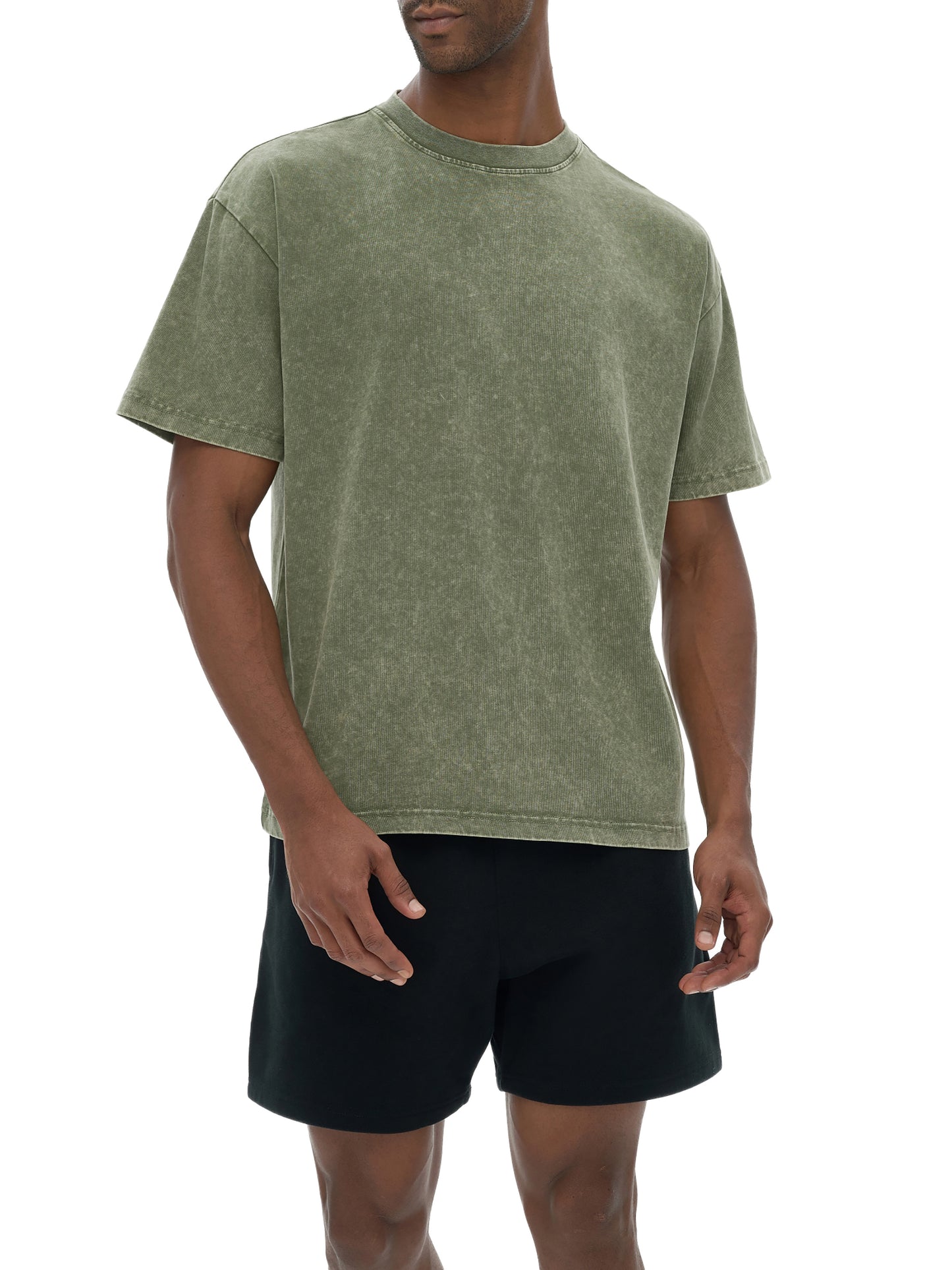 Heavyweight Oversize Acid Wash Tee