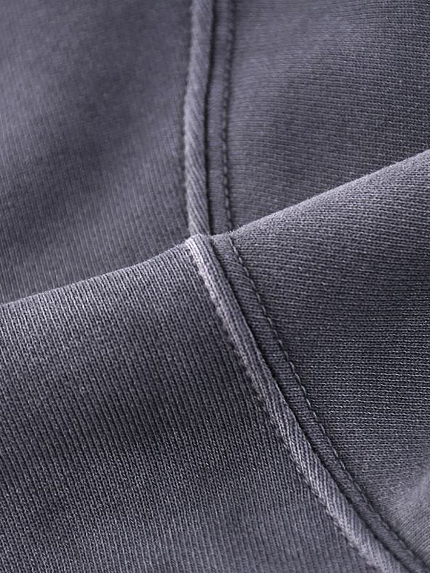 Heavyweight Pure Cotton Hand-Frayed Monkey Washed Hoodie