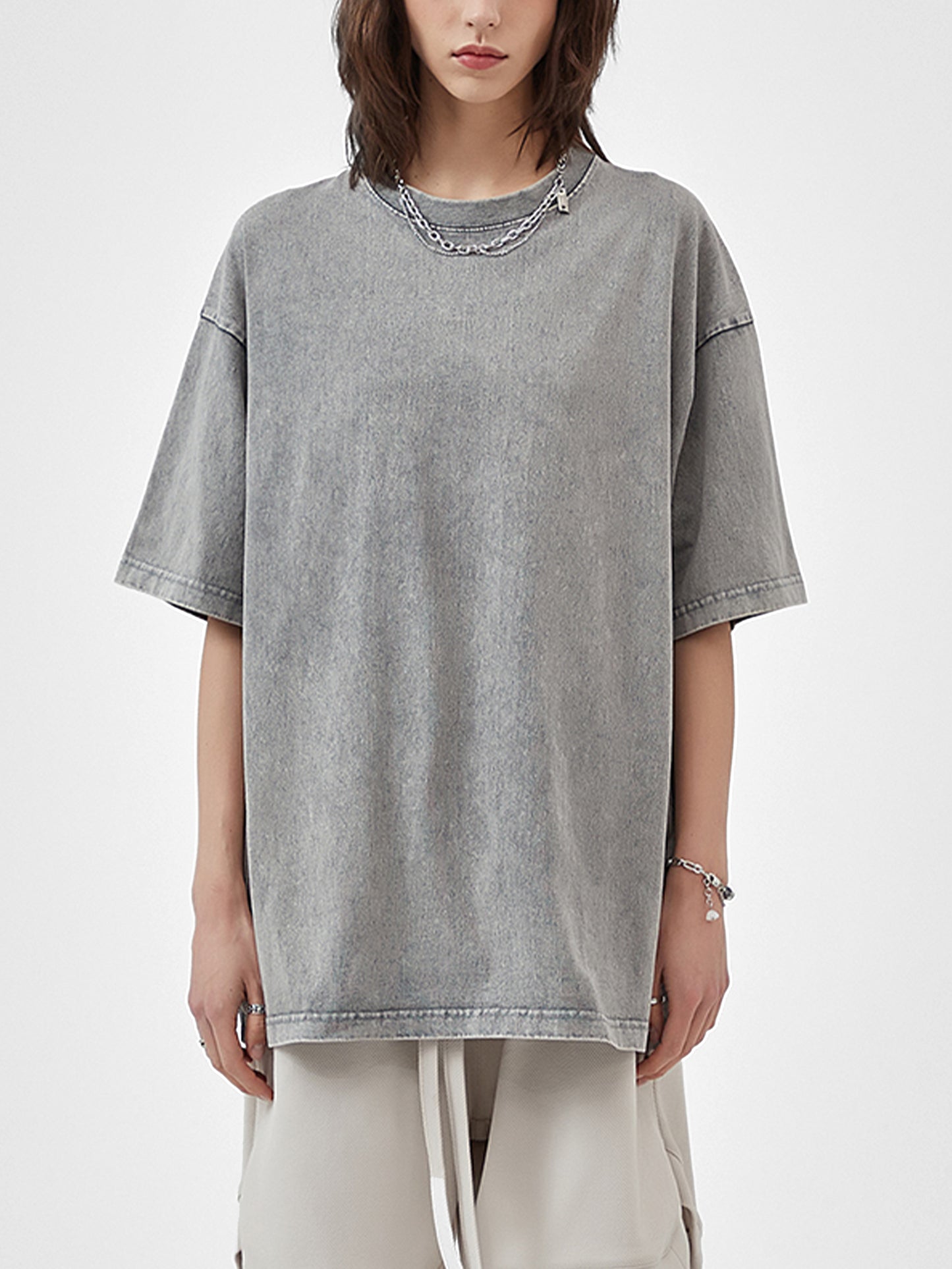 Acid Wash Oversize T-Shirt