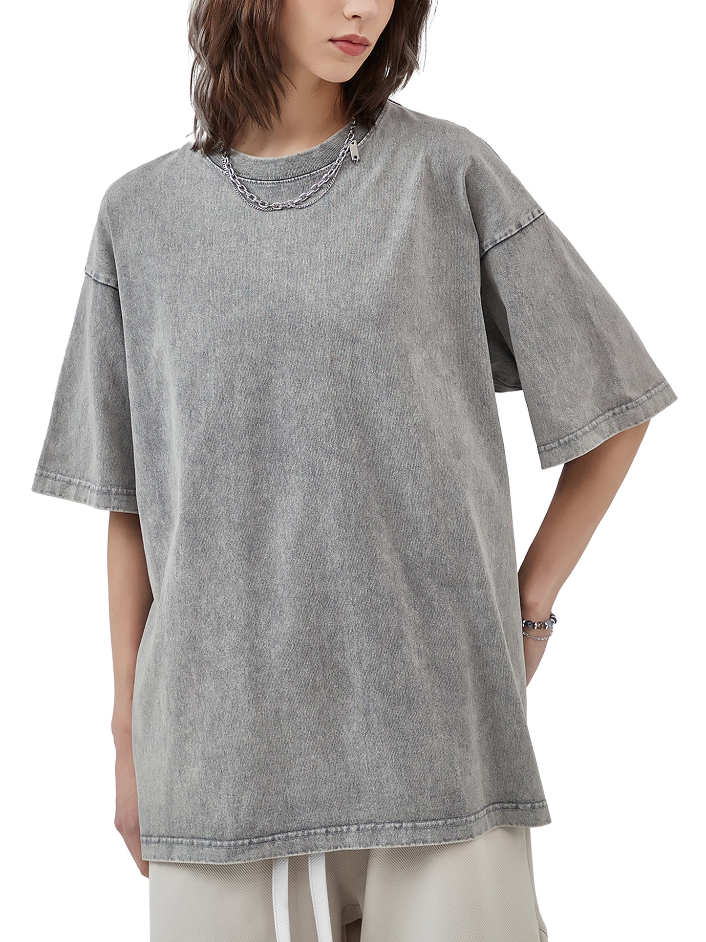 Acid Wash Oversize T-Shirt