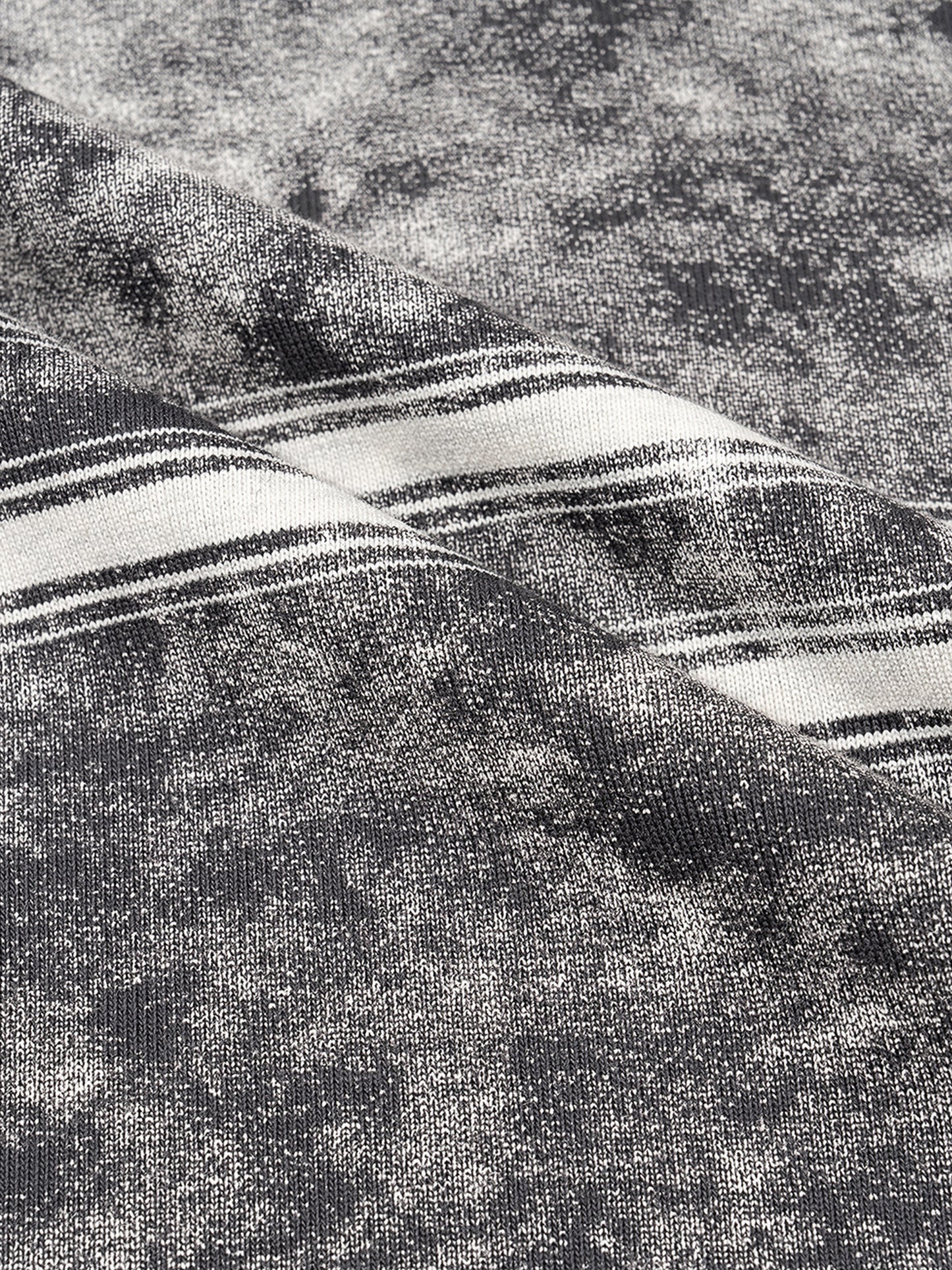 Snow Washed Stripe Boxy T-shirt