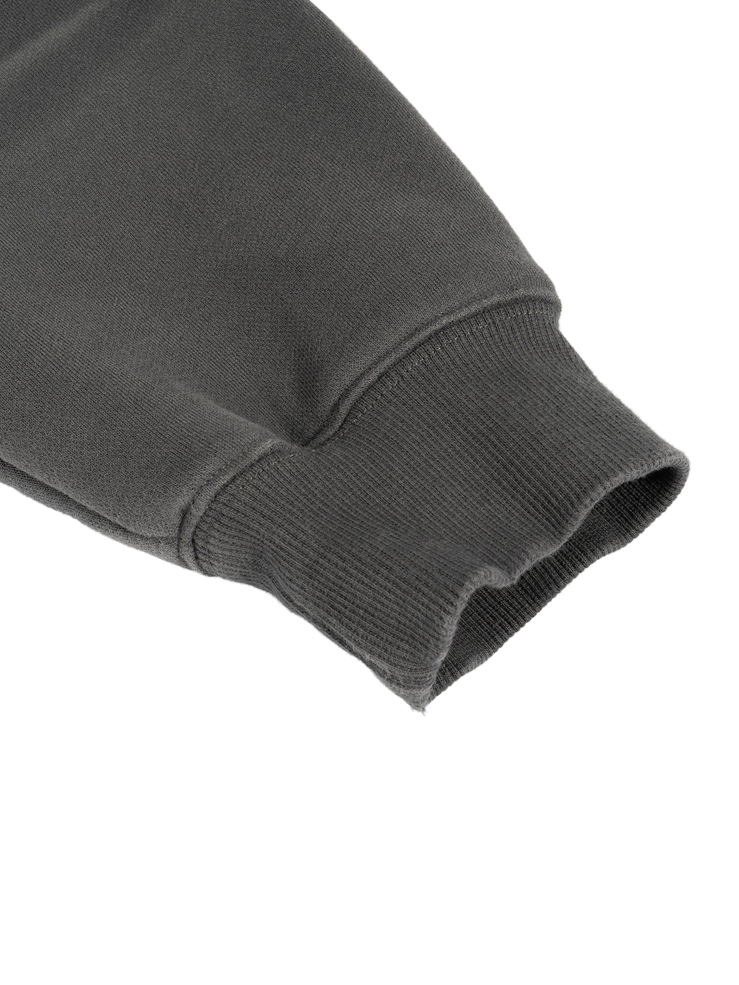 Frayed Sunfade Boxy Fleece Hoodie