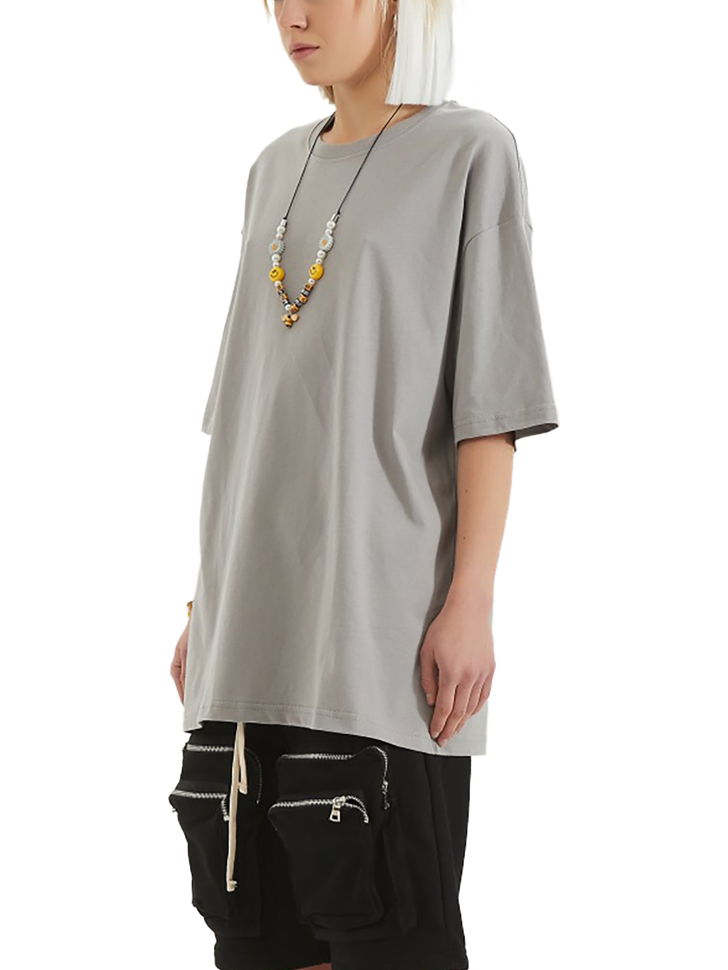 Oversize Deep Drop Shoulder Tee