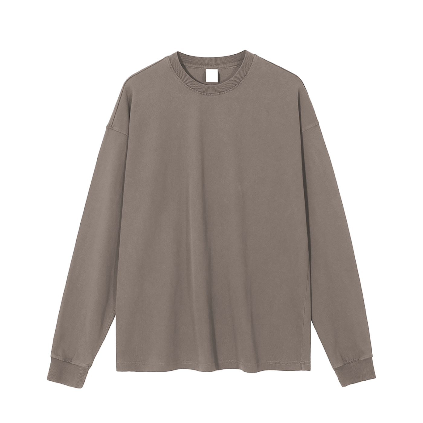 Enzyme Washed Long Sleeve T-shirt