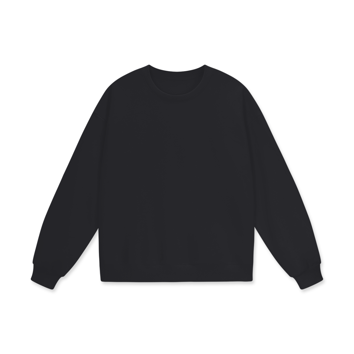Streetwear Unisex Heavyweight Drop Shoulder Oversized Fleece Sweatshirt