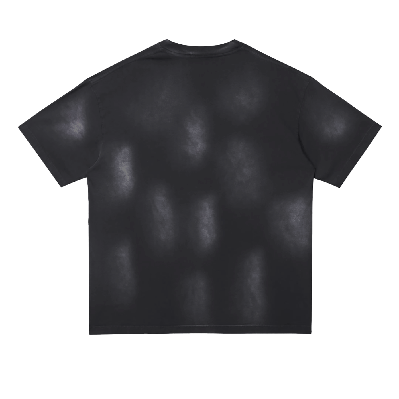 Monkey Washed Dotted Drop Shoulder T-Shirt