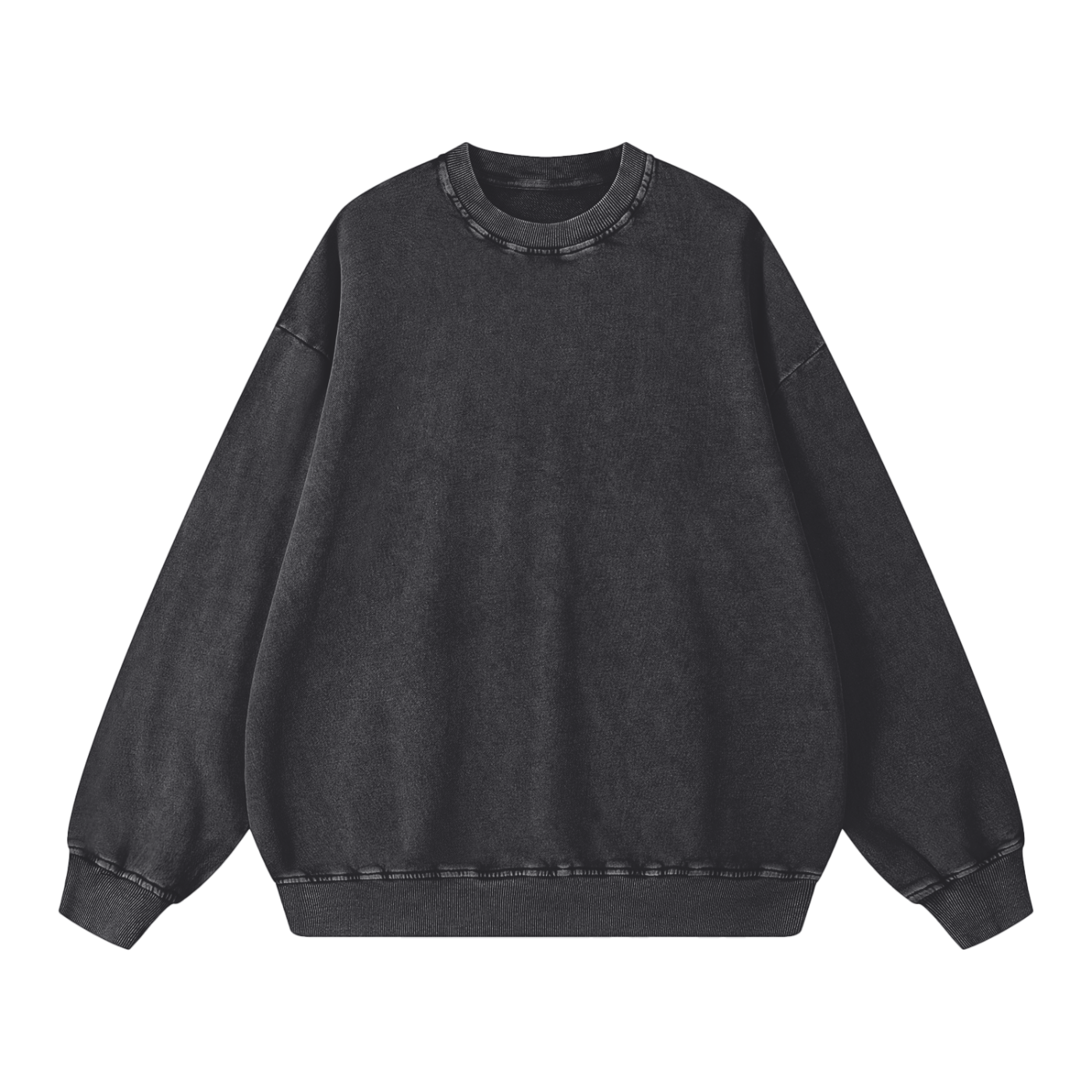 Acid Wash Oversize Sweatshirt