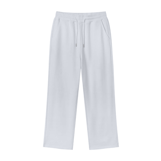 Unisex Fleece Straight Wide Leg Jogger