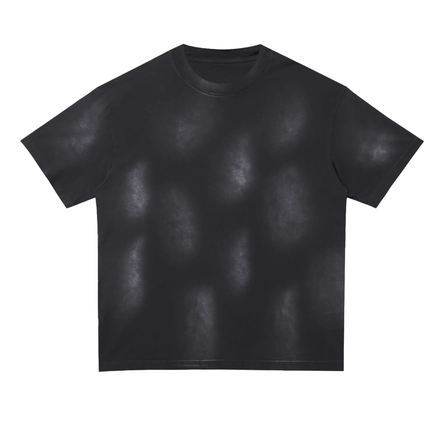 Monkey Washed Dotted Drop Shoulder T-Shirt