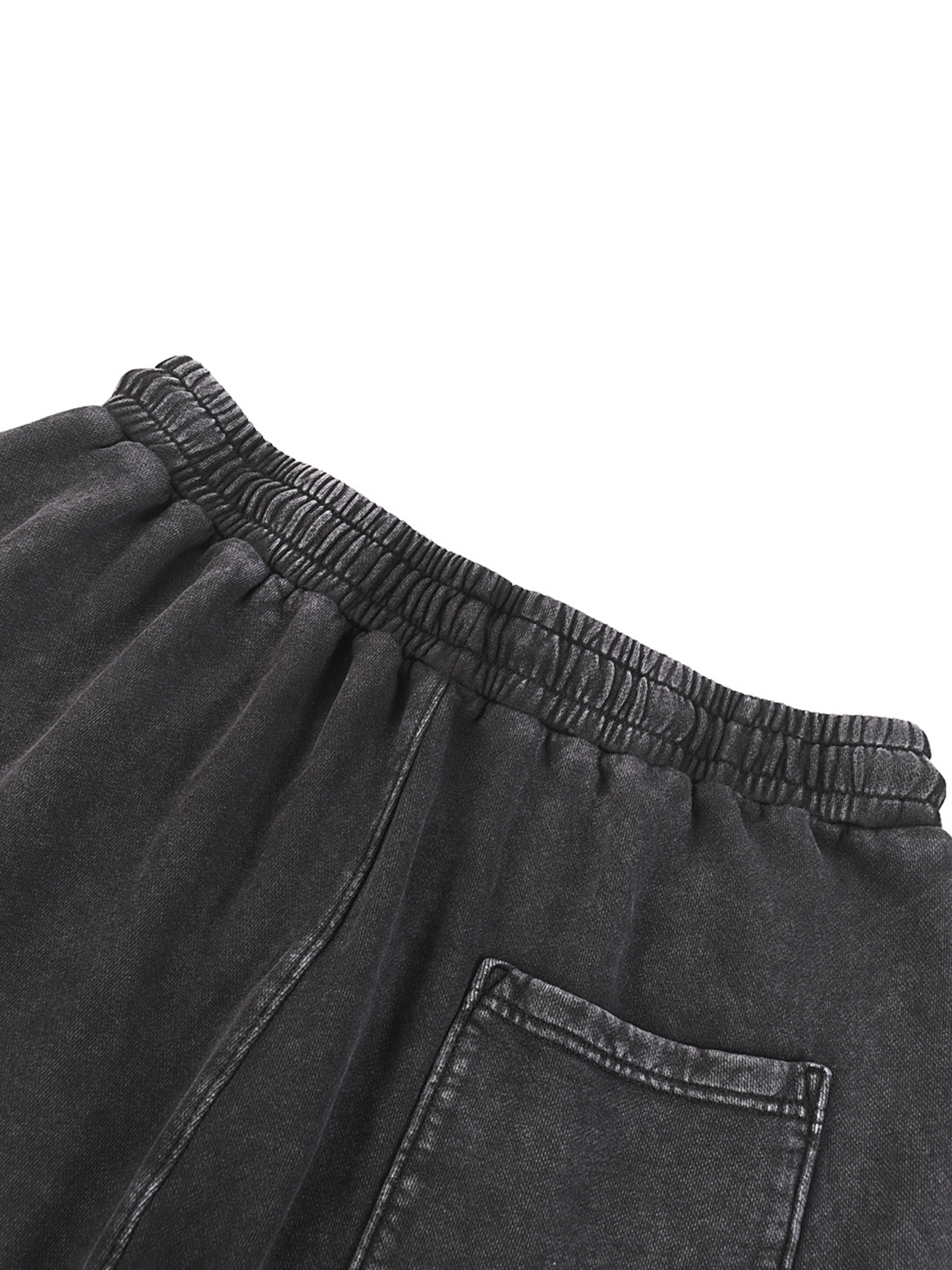 Acid Wash Straight Leg Pants